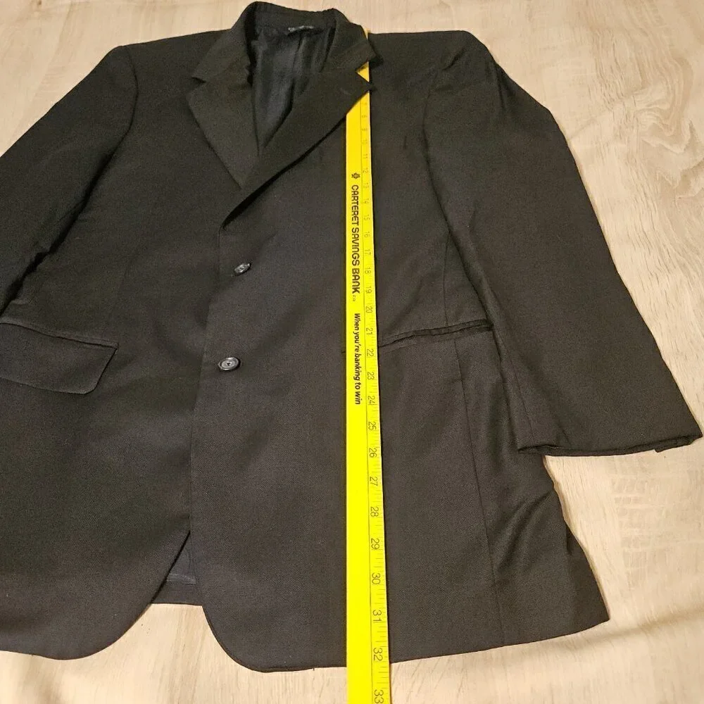 Jos A Banks Mens Size 41R Wool Blqzer Sport Coat Dark Navy Blue